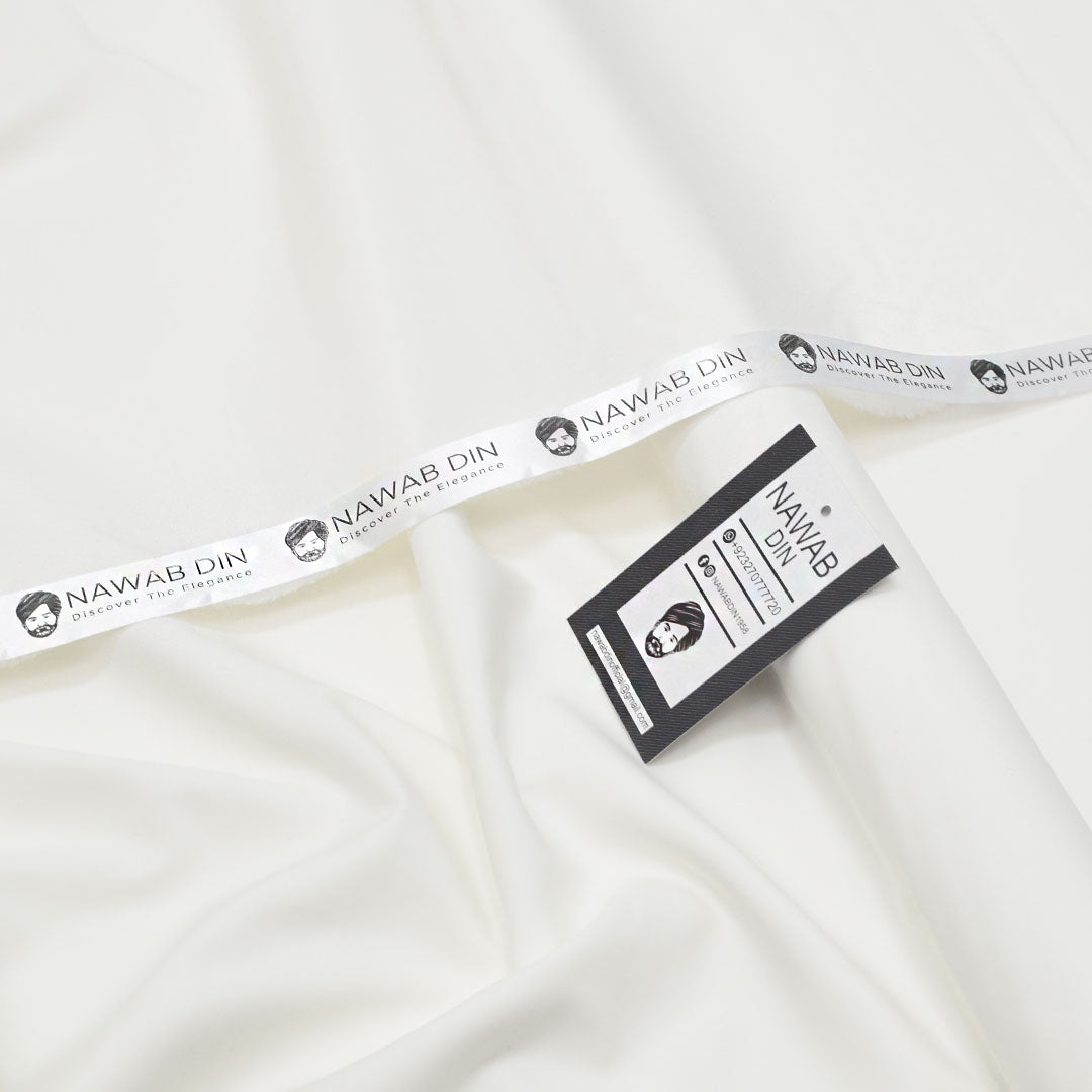 Premium Boski Suit - Off white - Nawab Din