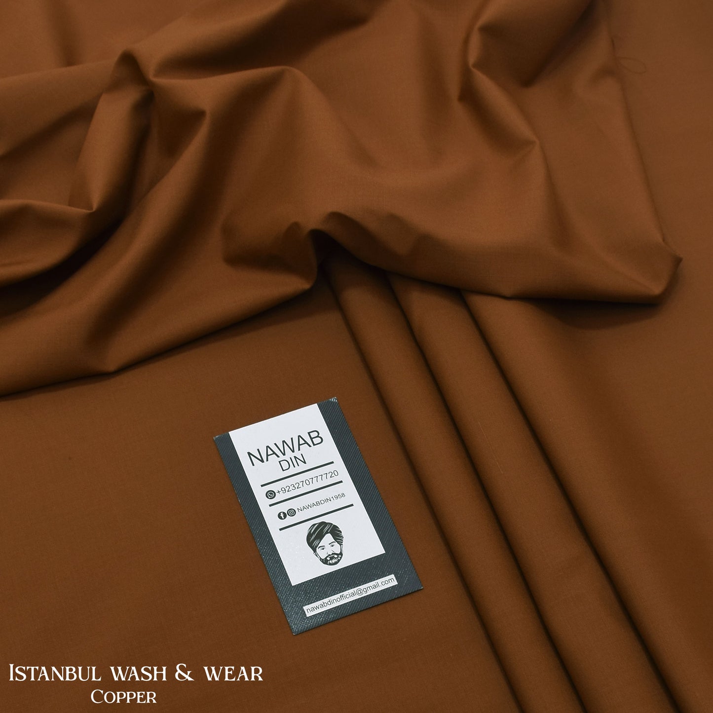 Istanbul Wash & Wear Suit - Summer Collection - Nawab Din