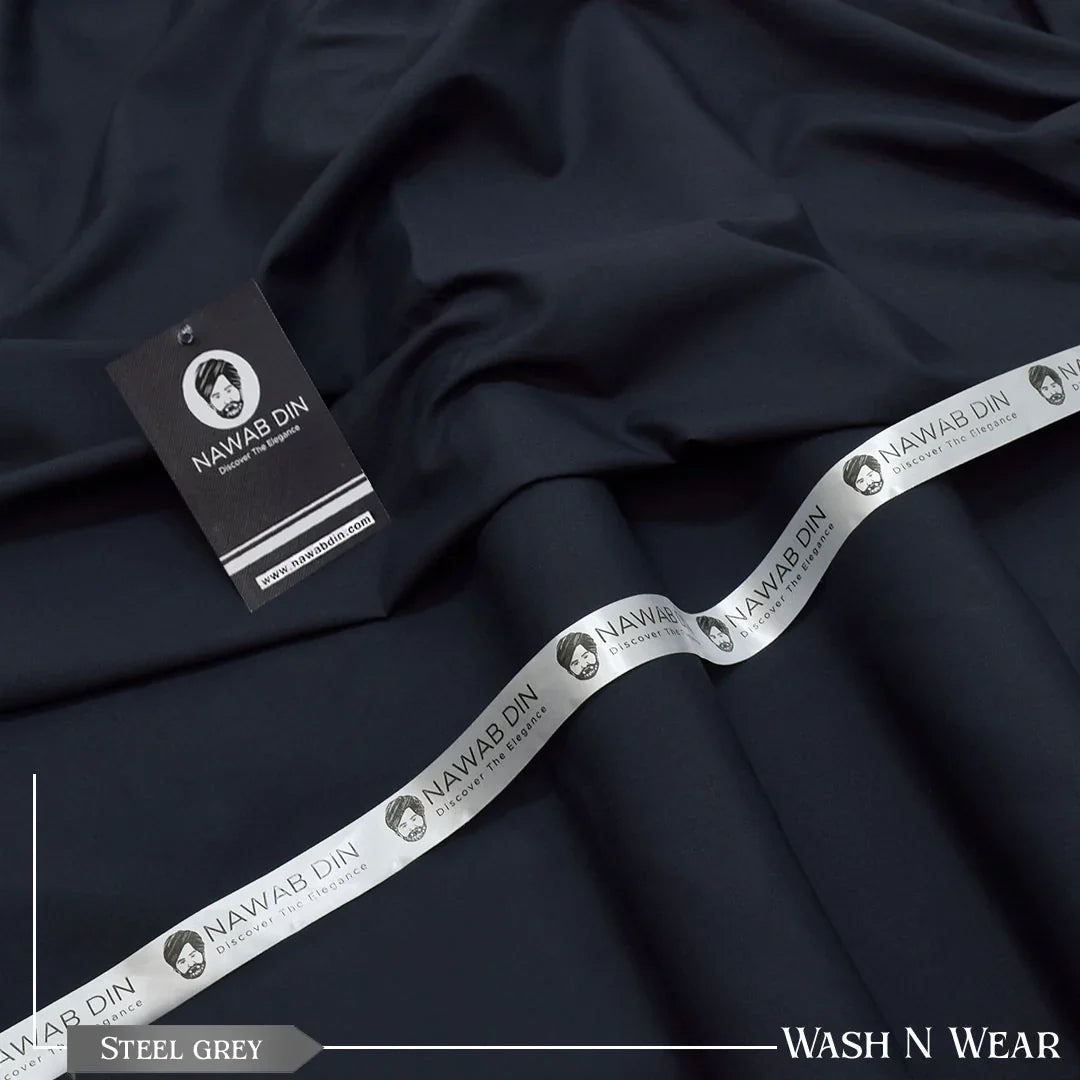 Italian Wash & Wear Suit - Summer Collection - Nawab Din
