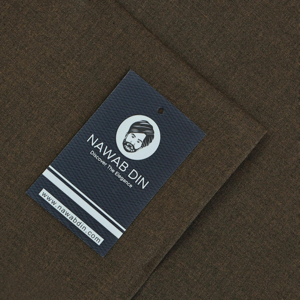 Wash & Wear Suit - Winter Collection - Nawab Din
