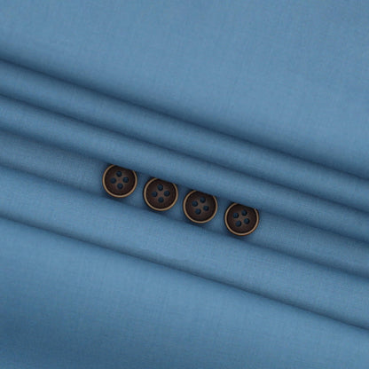 Premium Wash & Wear Suit - Mariner Blue - Nawab Din