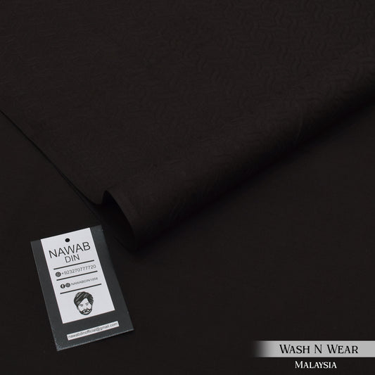 Self Print Wash & Wear Suit - Malaysia - Nawab Din