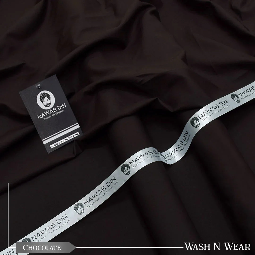 Italian Wash & Wear Suit - Summer Collection - Nawab Din