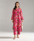 2PC Printed Khaddar Stitched Suit