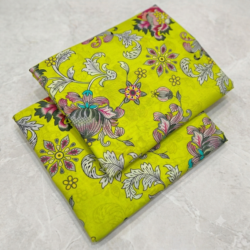 2Pc Printed Lawn Suit