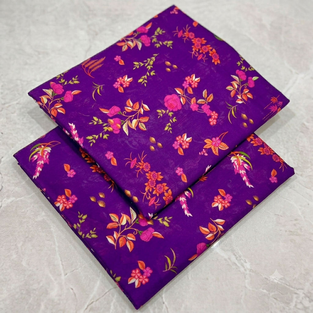 2Pc Printed Lawn Suit