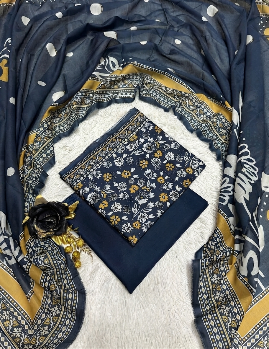 3PC Lawn Printed Suit