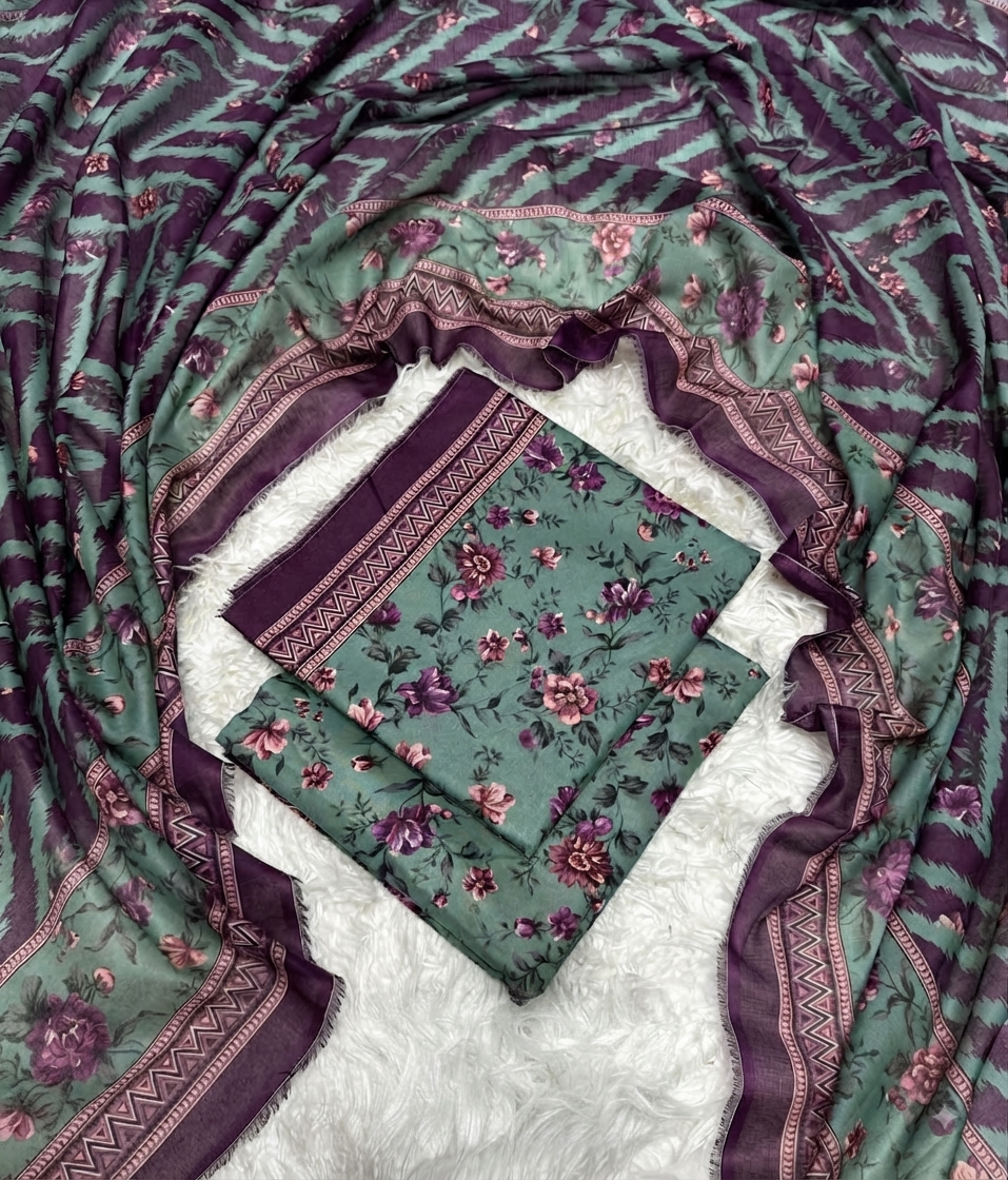 3PC Lawn Printed Suit