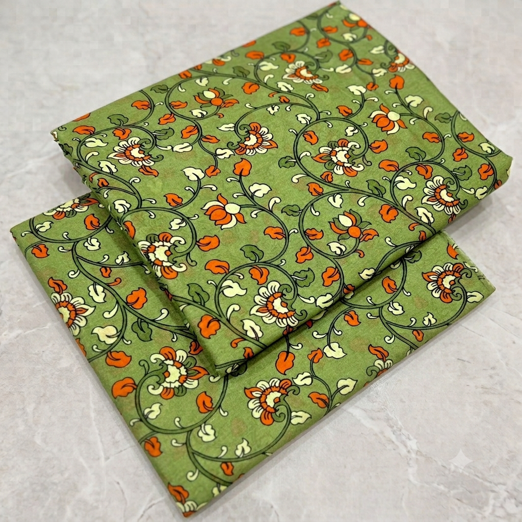 2Pc Printed Lawn Suit