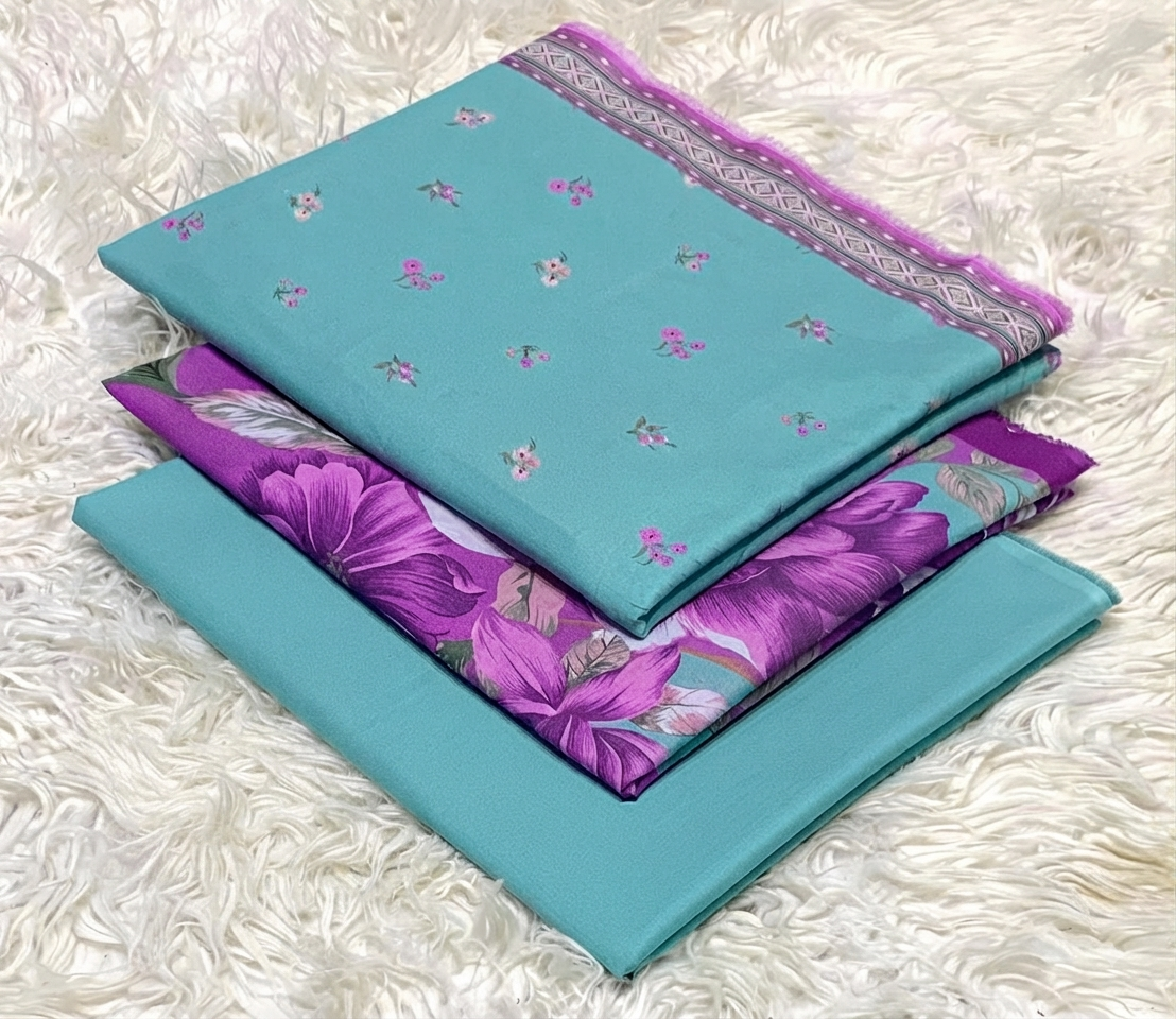 3PC Lawn Printed Suit