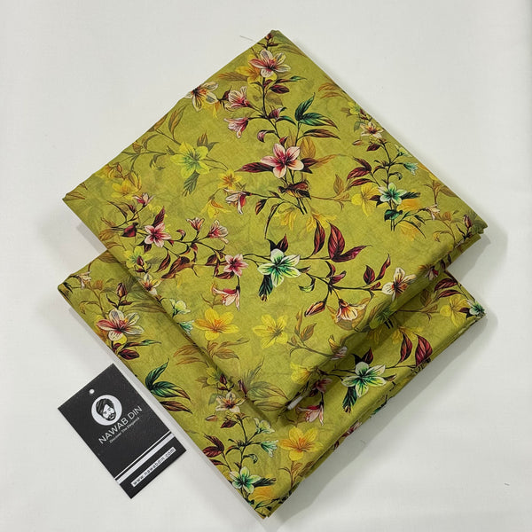 2 Pc Lawn All Over Print - Nawab Din