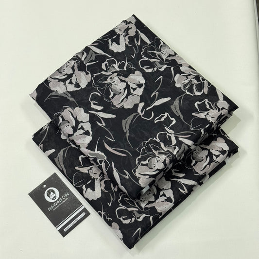 2 Pc Lawn All Over Print - Nawab Din
