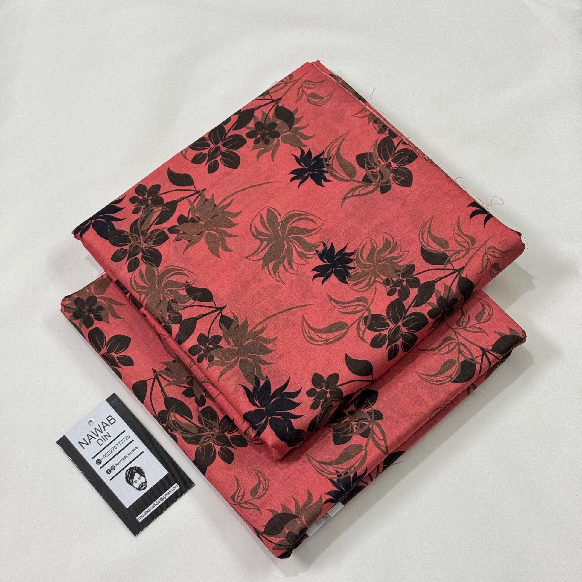 2 Pc Lawn All Over Print - Nawab Din