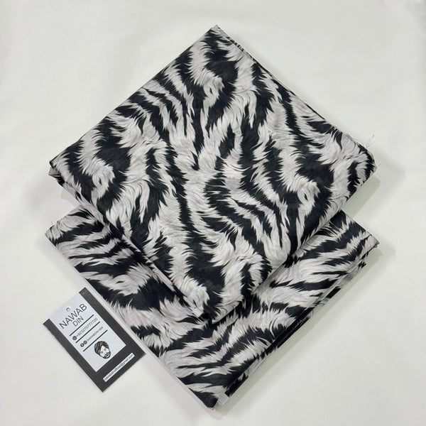 2 Pc Lawn All Over Print - Nawab Din