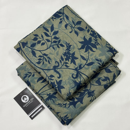 2 Pc Lawn All Over Print - Nawab Din