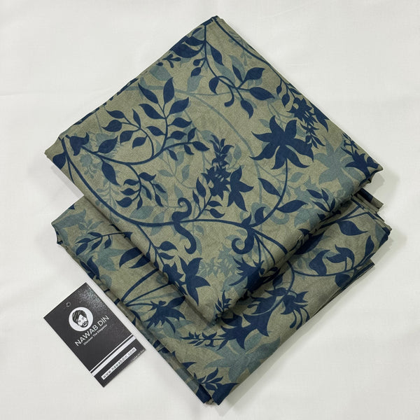 2 Pc Lawn All Over Print - Nawab Din