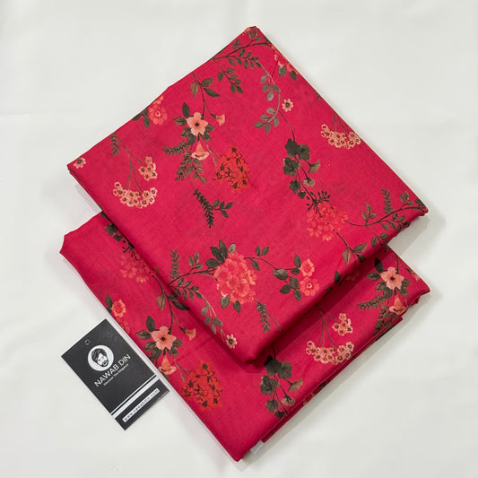 2 Pc Lawn All Over Print - Nawab Din