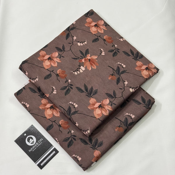 2 Pc Lawn All Over Print - Nawab Din