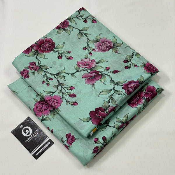 2 Pc Lawn All Over Print - Nawab Din