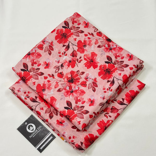 2 Pc Lawn All Over Print - Nawab Din
