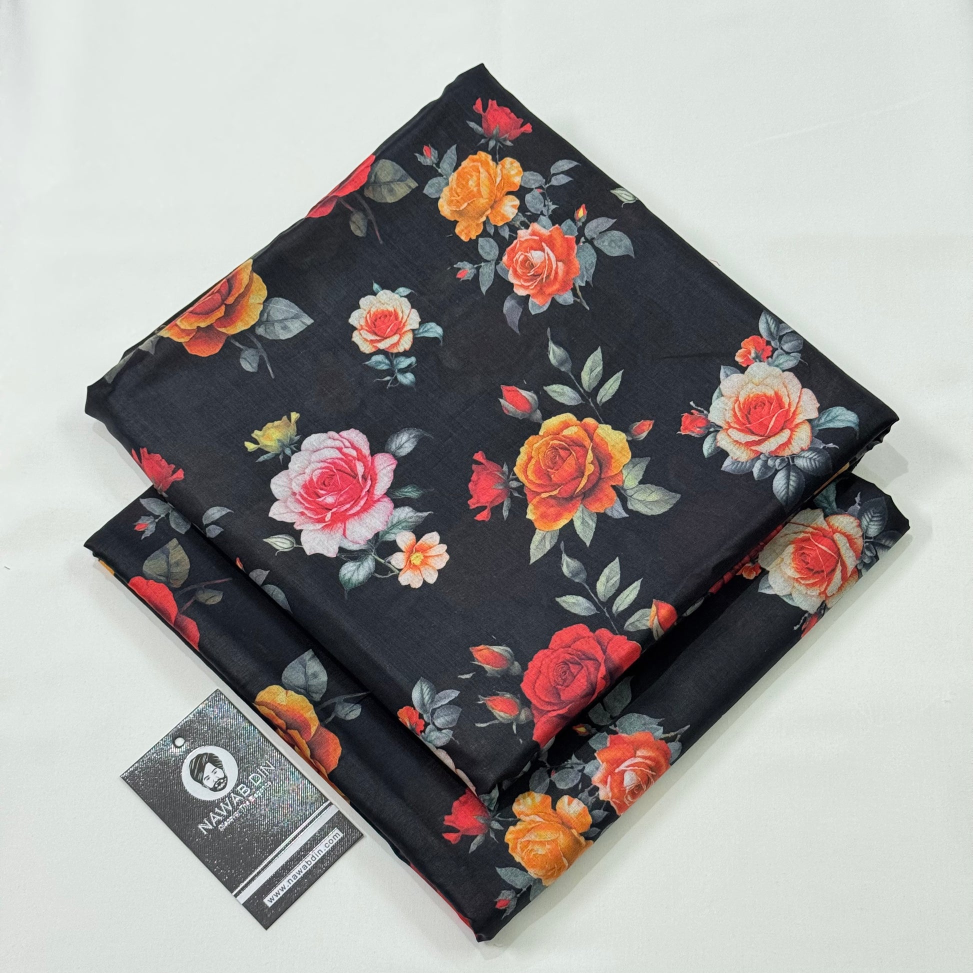 2 Pc Lawn All Over Print - Nawab Din