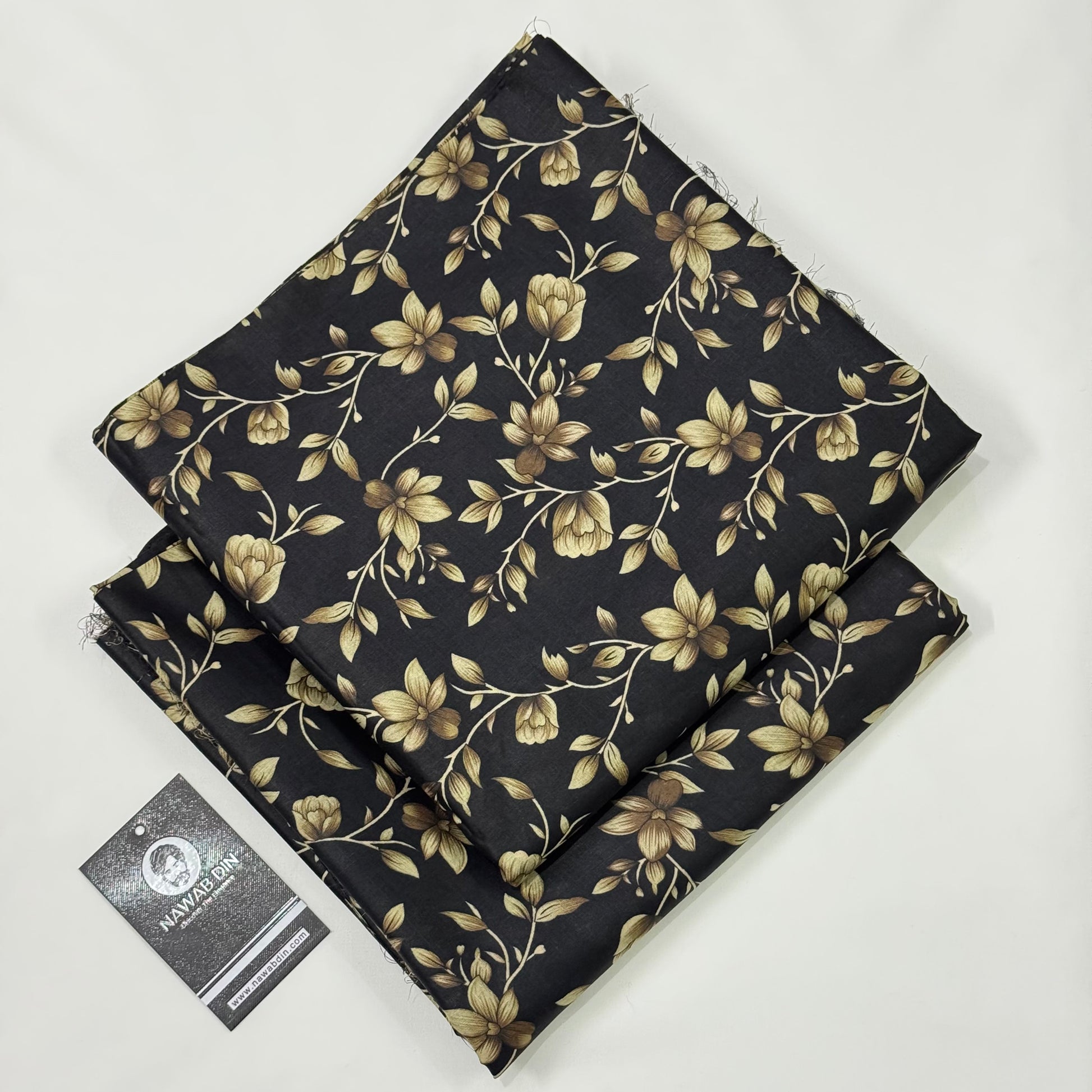 2 Pc Lawn All Over Print - Nawab Din