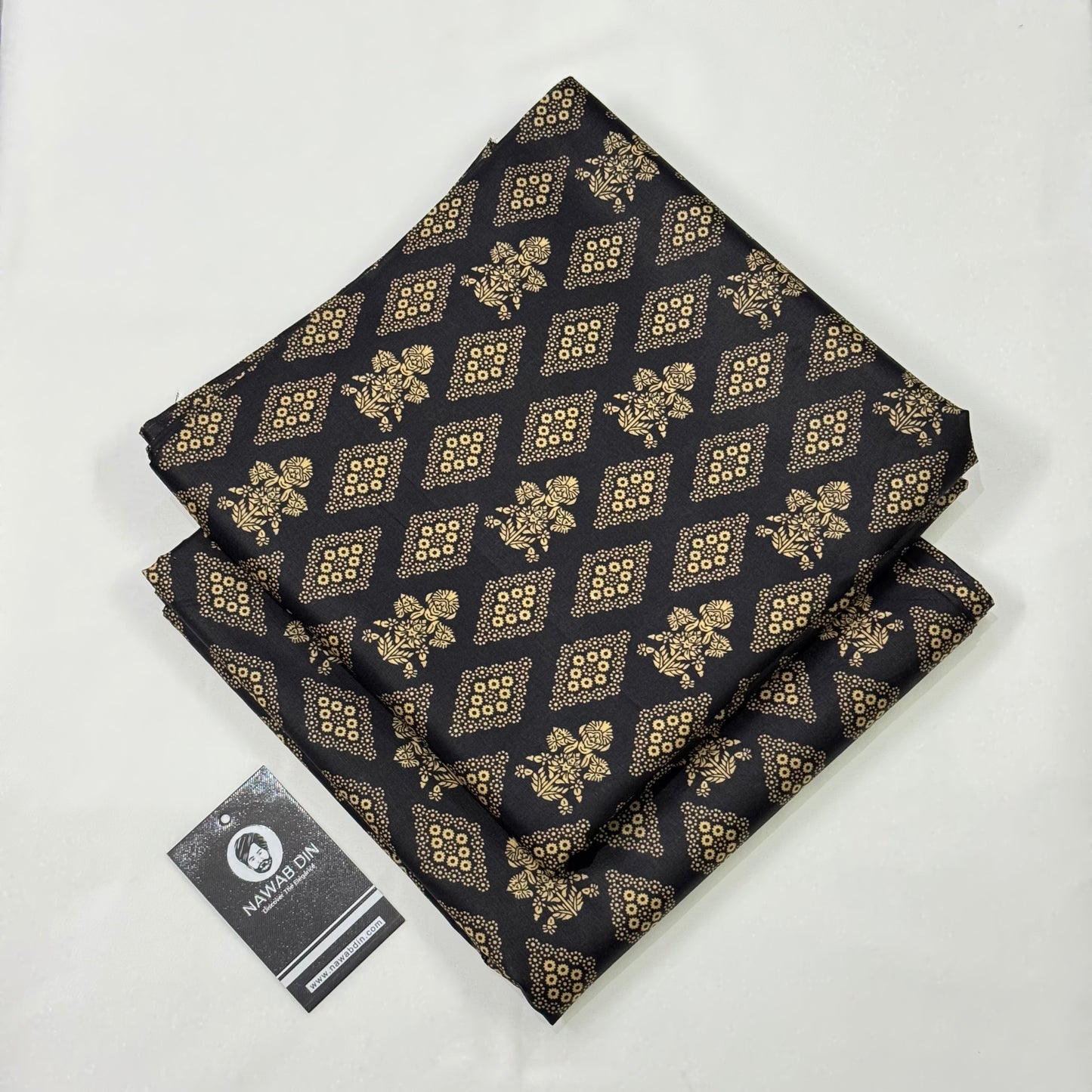 2 Pc Lawn All Over Print - Nawab Din