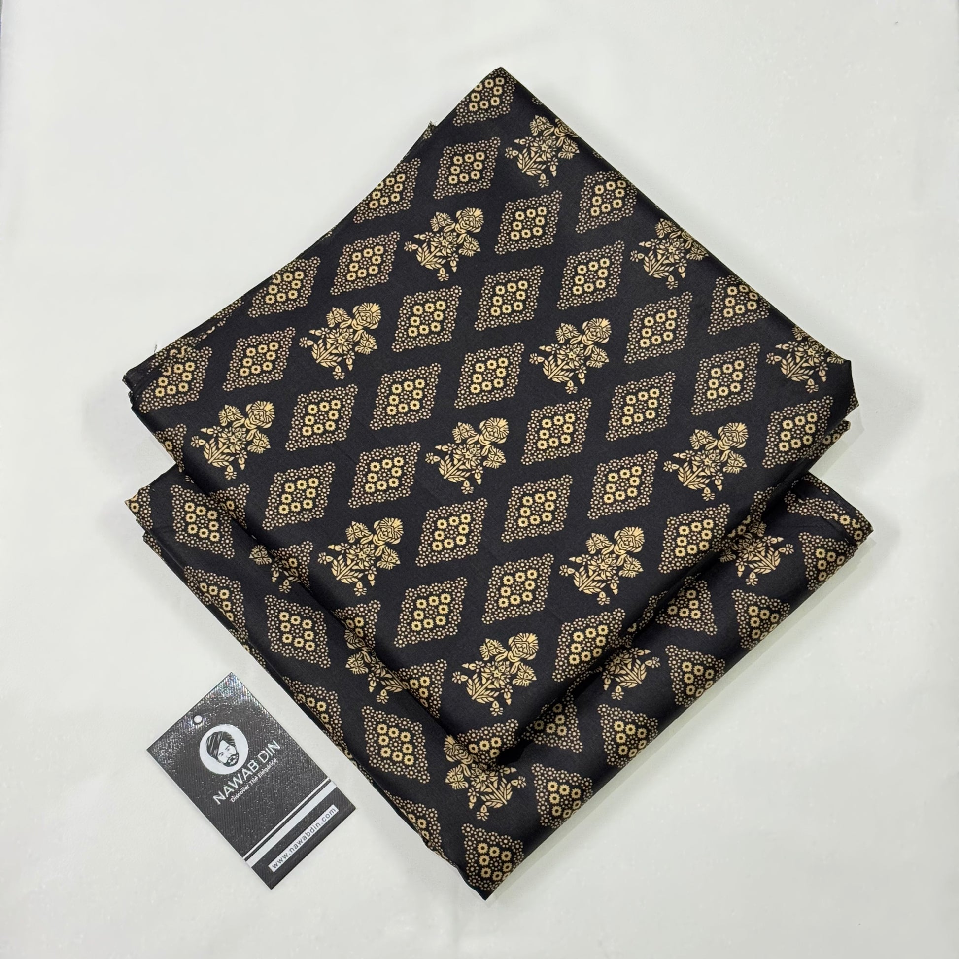 2 Pc Lawn All Over Print - Nawab Din
