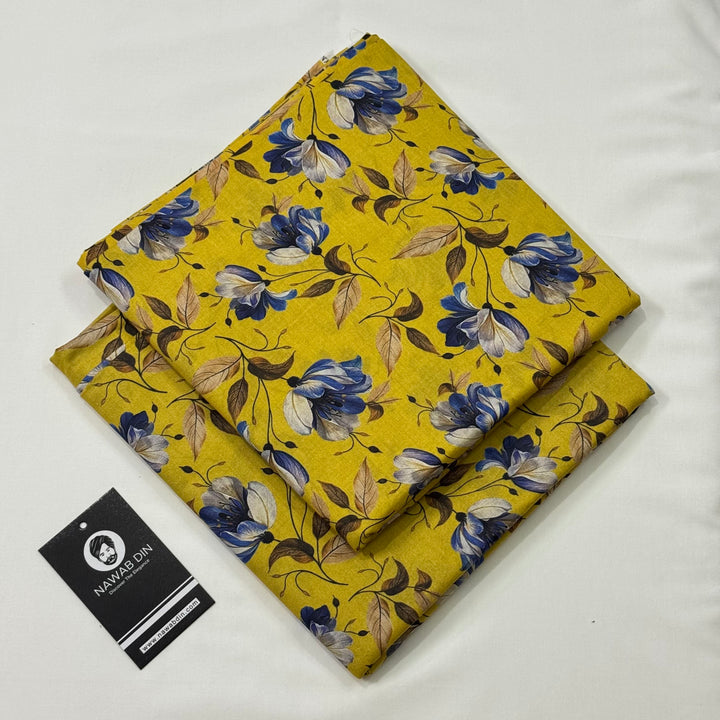 2 Pc Lawn All Over Print - Nawab Din