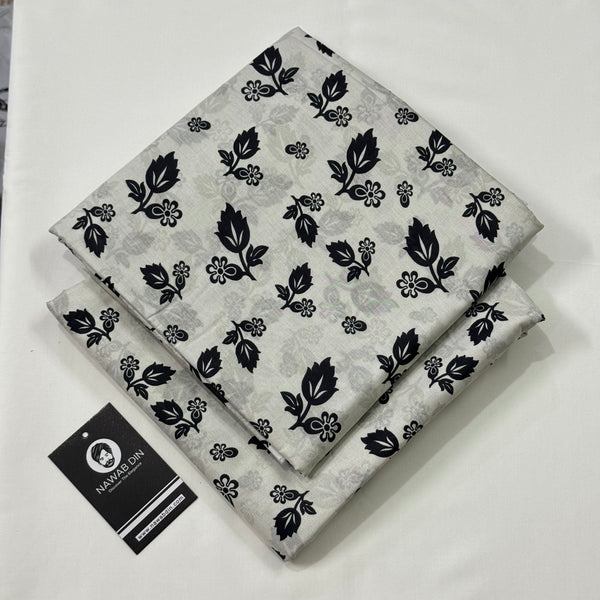 2 Pc Lawn All Over Print - Nawab Din