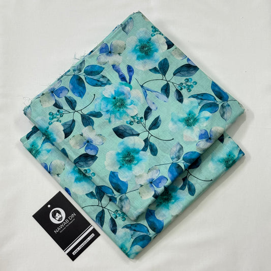 2 Pc Lawn All Over Print - Nawab Din