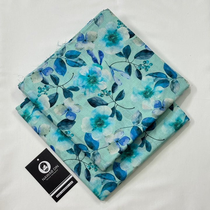 2 Pc Lawn All Over Print - Nawab Din