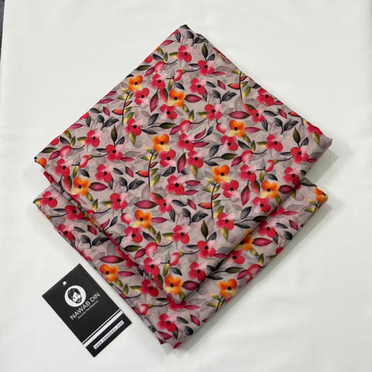 2 Pc Lawn All Over Print - Nawab Din