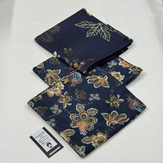 3 Pc Lawn All Over Printed Suit